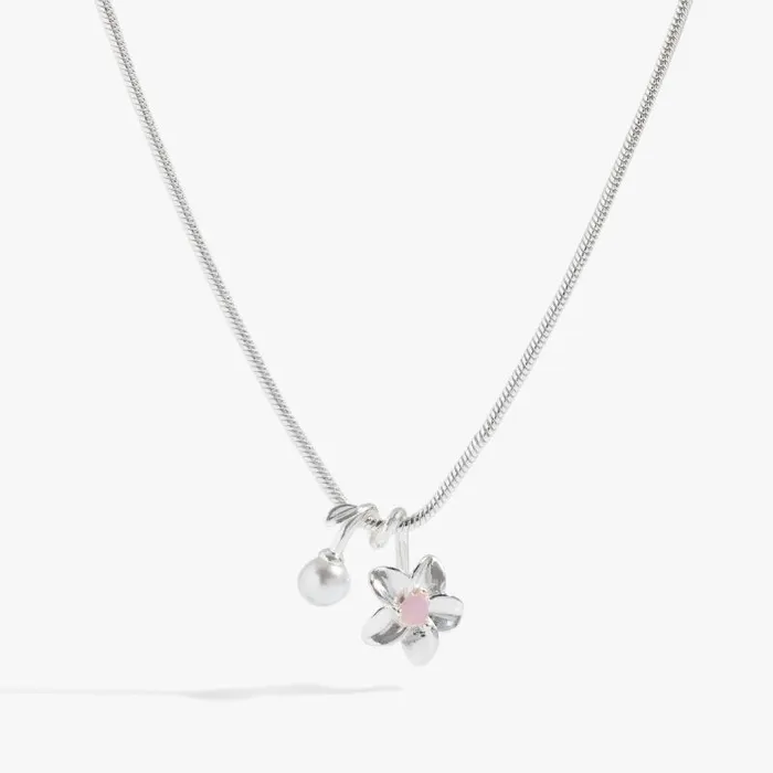 Necklaces Women Alex And Ani Plumeria And Pearl Pendant Necklace Silver