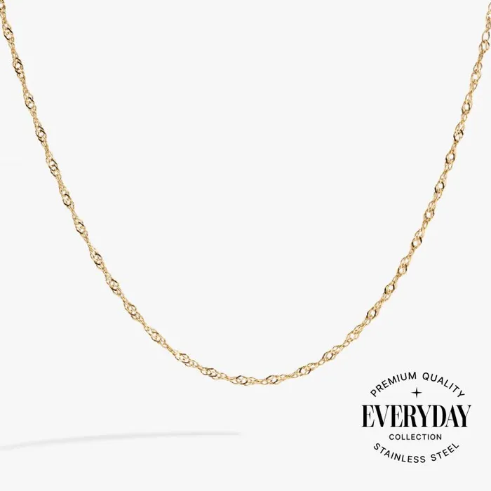 Necklaces Women Alex And Ani Singapore Chain Charm and Layering Necklace Stainless Steel Silver