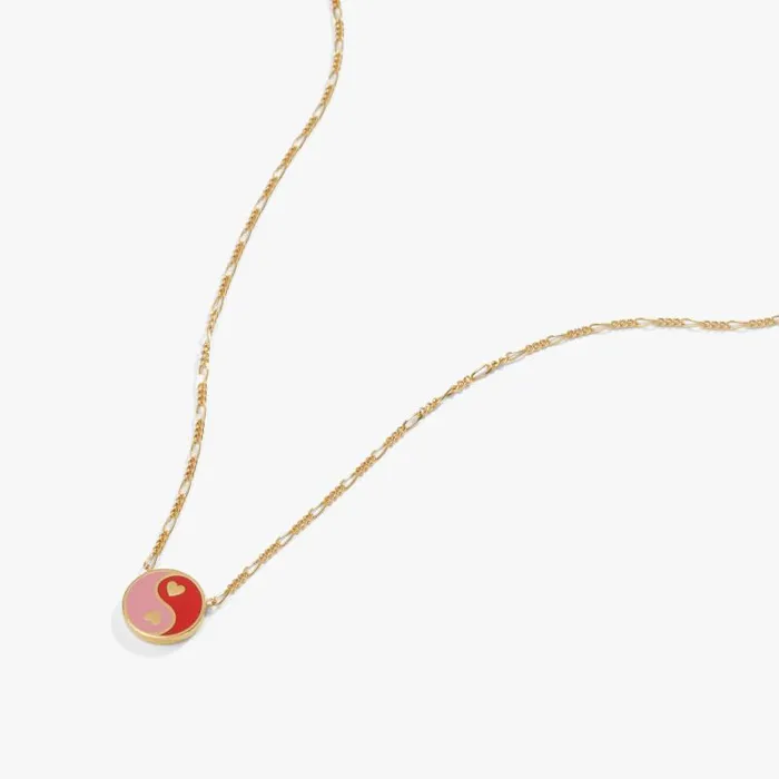 Necklaces Women Alex And Ani Yin Yang Heart Chain Necklace Adjustable Gold