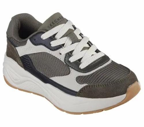 Nova Jogger 8211 Chroma Classic Olive Natural Kids SKECHERS Big Kids UK Sizes 36