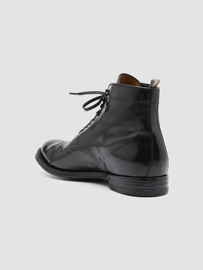 Officine Creative Boots and Ankle Boots ANATOMIA 016 Nero Black Leather Ankle Boots 8211 Men Officine Creative Boots and Ankle Boots ANATOMIA 016 Nero Black Leather Ankle Boots 8211 Men