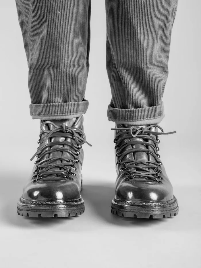 Officine Creative Boots and Ankle Boots ARTIK 001 Grigio Grey Leather Hiking Ankle Boots 8211 Men Officine Creative Boots and Ankle Boots ARTIK 001 Grigio Grey Leather Hiking Ankle Boots 8211 Men