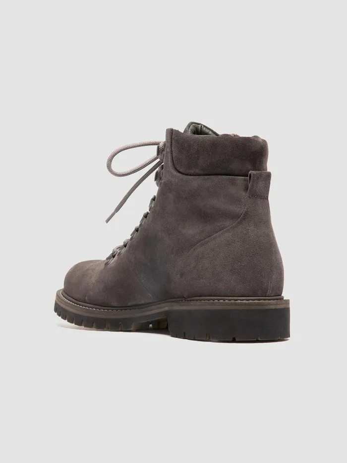 Officine Creative Boots and Ankle Boots BOSS 006 Lavagna Grey Suede Lace Up Boots 8211 Men Officine Creative Boots and Ankle Boots BOSS 006 Lavagna Grey Suede Lace Up Boots 8211 Men