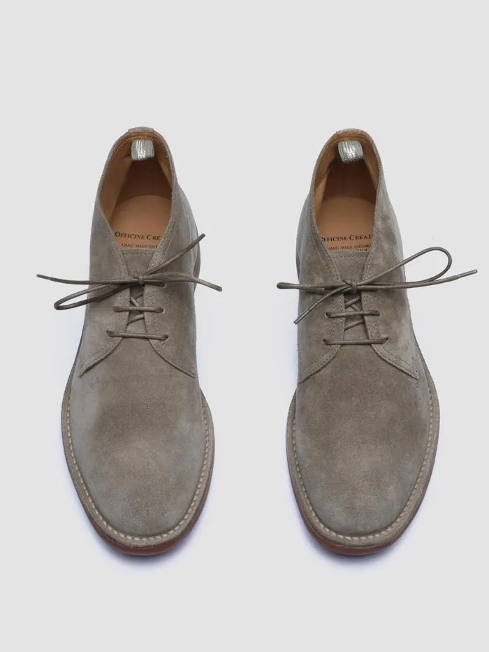 Officine Creative Boots and Ankle Boots KENT 004 Taupe Taupe Suede Ankle Boots 8211 Men Officine Creative Boots and Ankle Boots KENT 004 Taupe Taupe Suede Ankle Boots 8211 Men