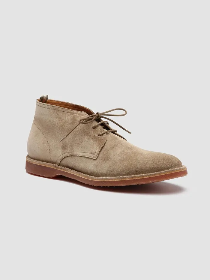 Officine Creative Boots and Ankle Boots KENT 004 Taupe Taupe Suede Ankle Boots 8211 Men Officine Creative Boots and Ankle Boots KENT 004 Taupe Taupe Suede Ankle Boots 8211 Men