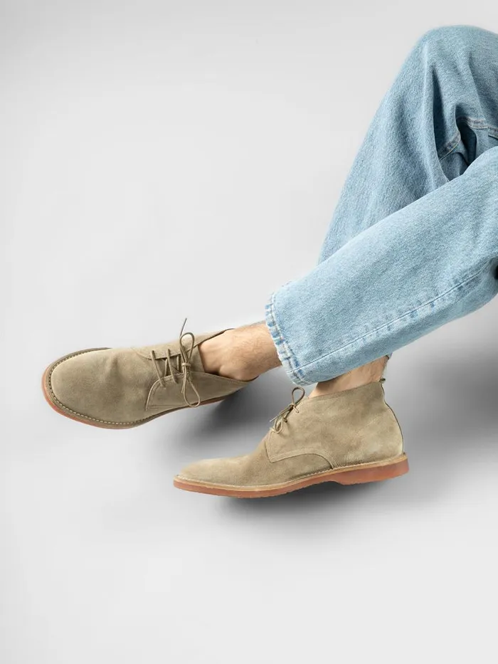 Officine Creative Boots and Ankle Boots KENT 004 Taupe Taupe Suede Ankle Boots 8211 Men Officine Creative Boots and Ankle Boots KENT 004 Taupe Taupe Suede Ankle Boots 8211 Men