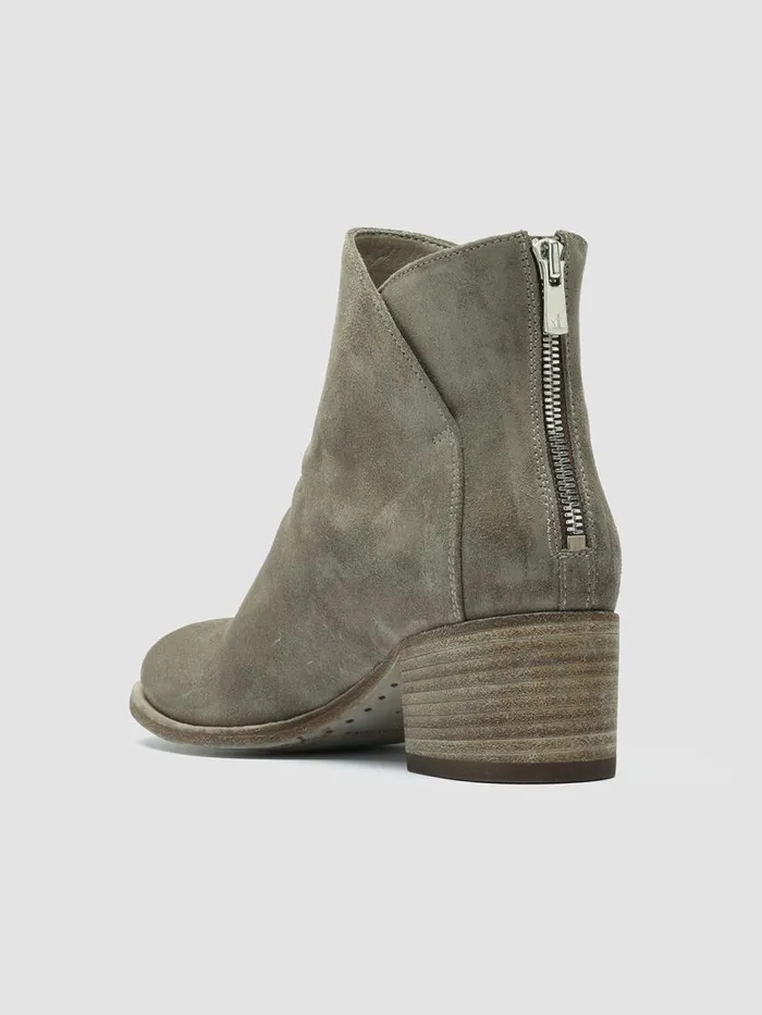 Officine Creative Boots and Booties DENNER 110 Quarzo Taupe Suede Ankle Boots 8211 Women Officine Creative Boots and Booties DENNER 110 Quarzo Taupe Suede Ankle Boots 8211 Women