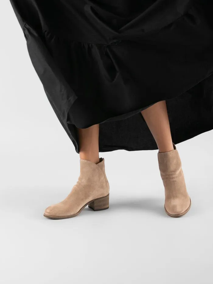 Officine Creative Boots and Booties DENNER 110 Quarzo Taupe Suede Ankle Boots 8211 Women Officine Creative Boots and Booties DENNER 110 Quarzo Taupe Suede Ankle Boots 8211 Women