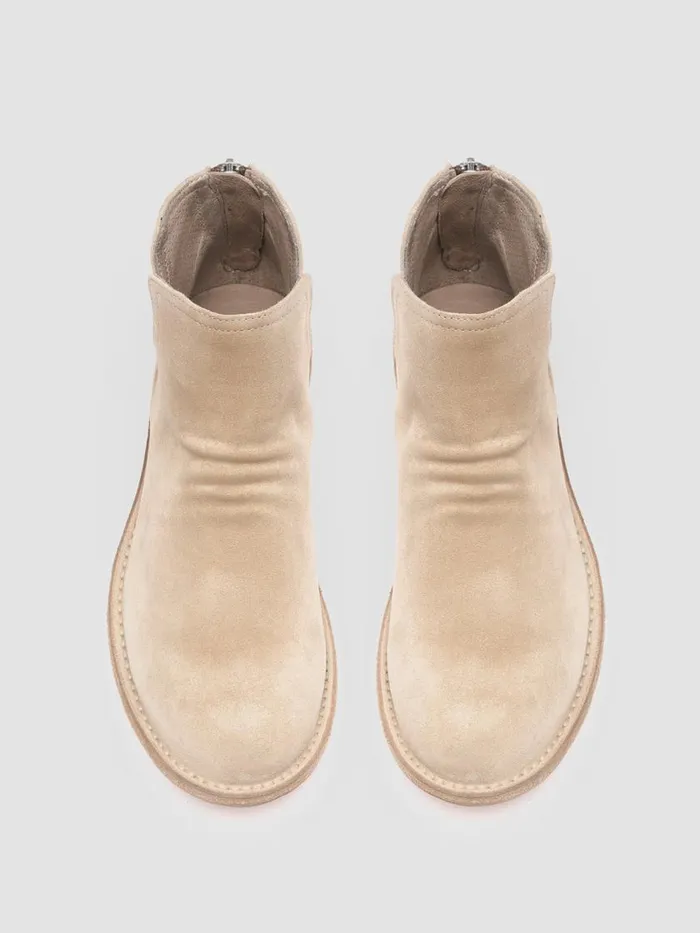 Officine Creative Boots and Booties LEGRAND 160 Nude Spring Ivory Suede Ankle Boots 8211 Women Officine Creative Boots and Booties LEGRAND 160 Nude Spring Ivory Suede Ankle Boots 8211 Women