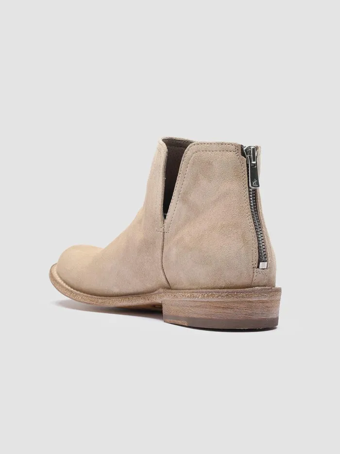 Officine Creative Boots and Booties LEGRAND 160 Nude Spring Ivory Suede Ankle Boots 8211 Women Officine Creative Boots and Booties LEGRAND 160 Nude Spring Ivory Suede Ankle Boots 8211 Women