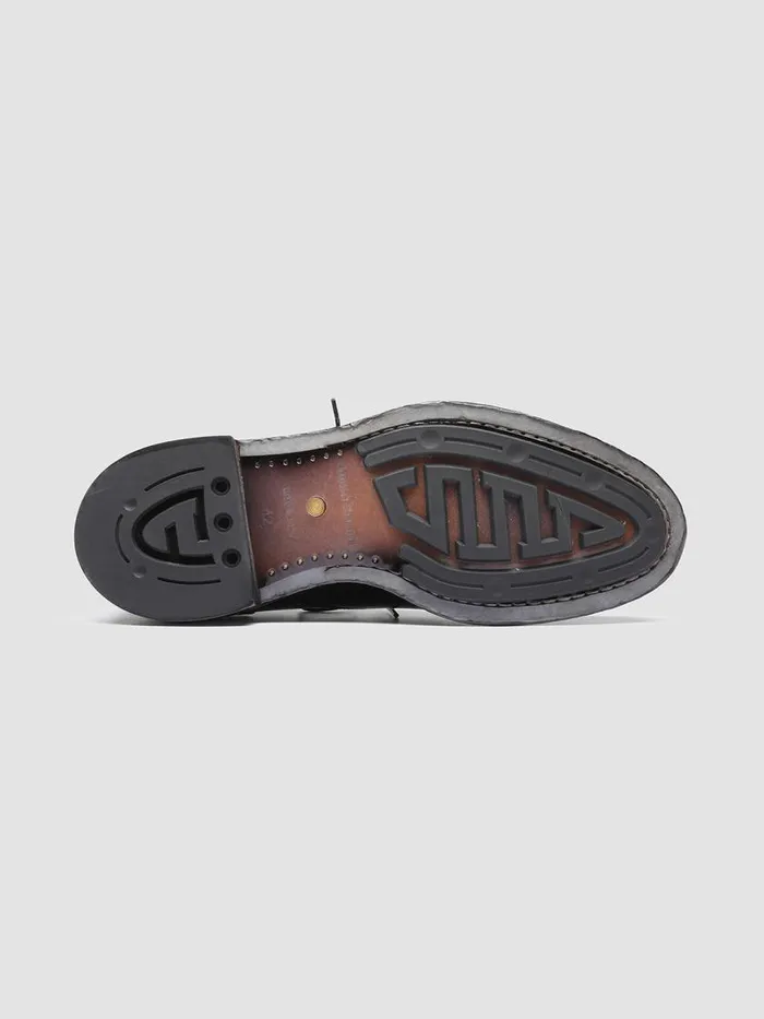 Officine Creative Derbies and Oxfords TEMPLE 003 Nero Black Leather Half Brogue Derby Shoes 8211 Men Officine Creative Derbies and Oxfords TEMPLE 003 Nero Black Leather Half Brogue Derby Shoes 8211 Men
