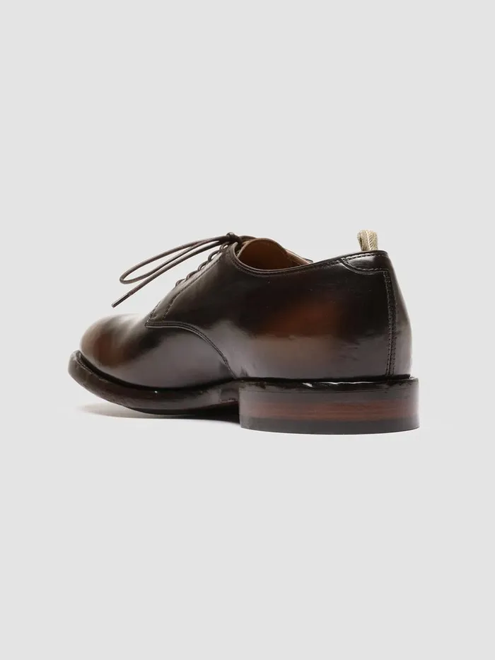Officine Creative Derbies and Oxfords TEMPLE 018 ToscanoTMoro Brown Leather Derby Shoes 8211 Men Officine Creative Derbies and Oxfords TEMPLE 018 ToscanoTMoro Brown Leather Derby Shoes 8211 Men