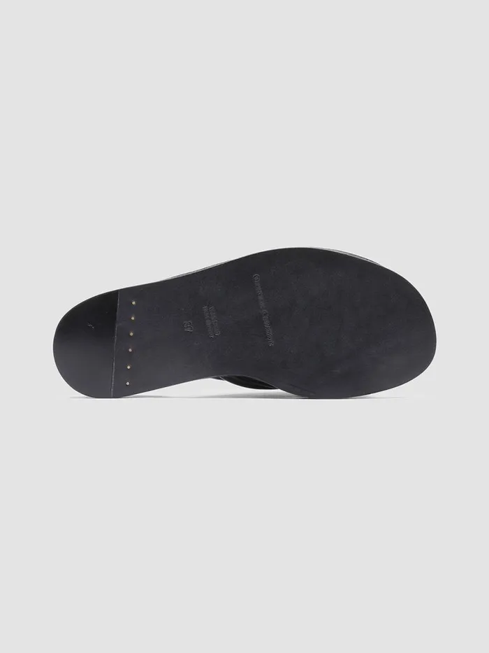 Officine Creative Sandals CYBILLE 004 Nero Black Leather Sandals 8211 Women