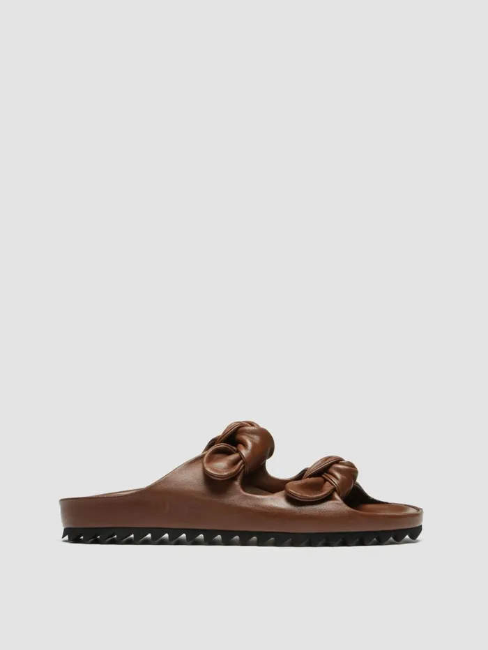 Officine Creative Sandals PELAGIE 010 Bruno Brown Leather Sandals 8211 Women