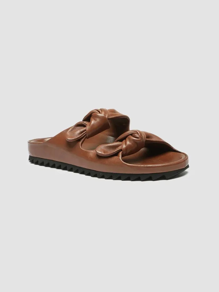 Officine Creative Sandals PELAGIE 010 Bruno Brown Leather Sandals 8211 Women Officine Creative Sandals PELAGIE 010 Bruno Brown Leather Sandals 8211 Women