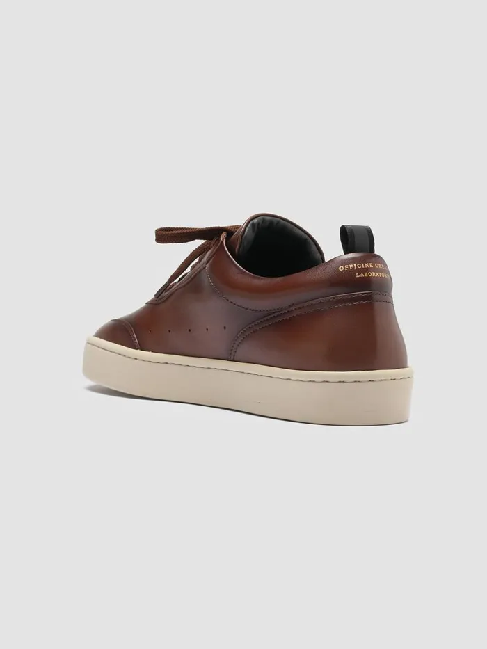 Officine Creative Sneakers KYLE LUX 001 Bruno Brown Leather Sneakers 8211 Men
