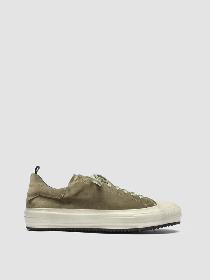 Officine Creative Sneakers MES 009 Giungla Green Suede Sneakers 8211 Men