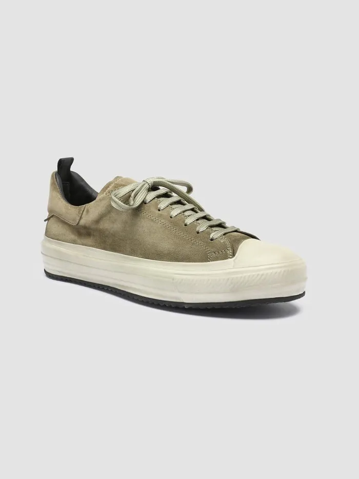Officine Creative Sneakers MES 009 Giungla Green Suede Sneakers 8211 Men
