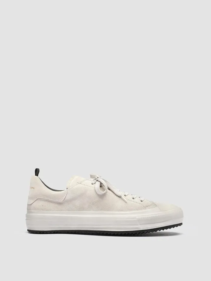 Officine Creative Sneakers MES 009 Lamb White Suede Sneakers 8211 Men
