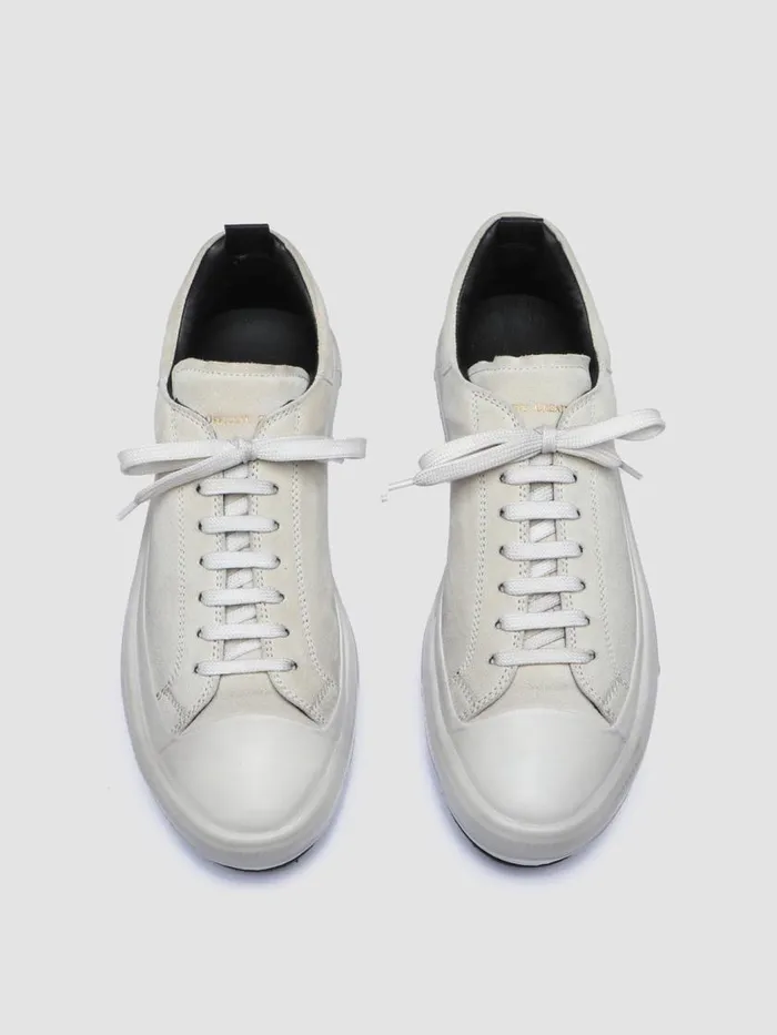 Officine Creative Sneakers MES 009 Lamb White Suede Sneakers 8211 Men