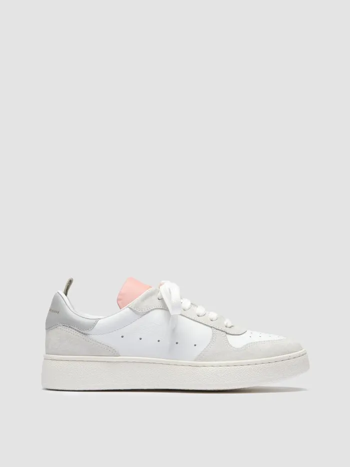Officine Creative Sneakers MOWER 110 BiancoBreastGlacier White Leather And Suede Sneakers 8211 Women