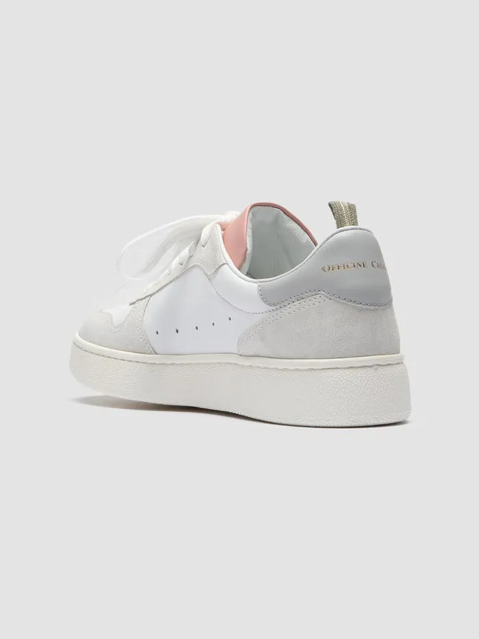 Officine Creative Sneakers MOWER 110 BiancoBreastGlacier White Leather And Suede Sneakers 8211 Women Officine Creative Sneakers MOWER 110 BiancoBreastGlacier White Leather And Suede Sneakers 8211 Women
