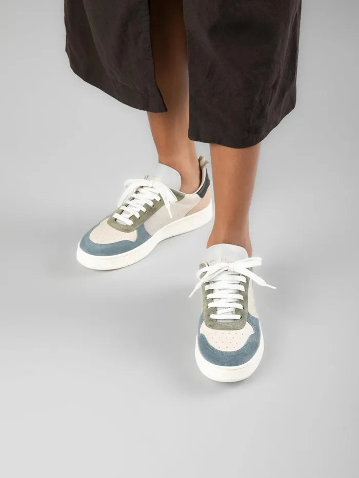 Officine Creative Sneakers MOWER 110 BiancoBreastGlacier White Leather And Suede Sneakers 8211 Women Officine Creative Sneakers MOWER 110 BiancoBreastGlacier White Leather And Suede Sneakers 8211 Women