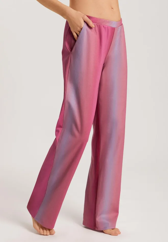 Ombre Cotton Pants Berry Ombre Women HANRO Pajama Bottoms