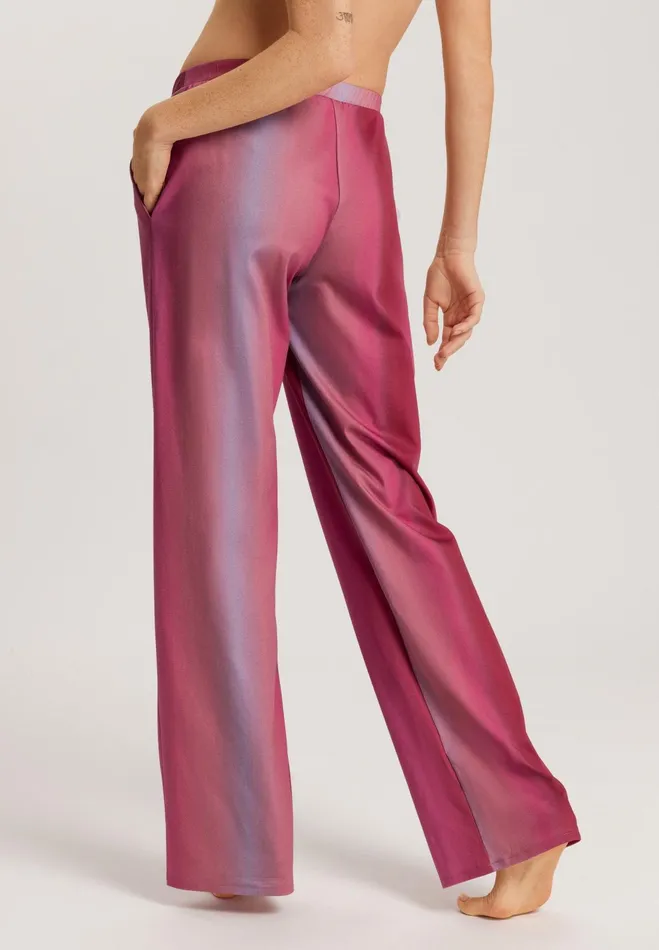 Ombre Cotton Pants Berry Ombre Women HANRO Pajama Bottoms