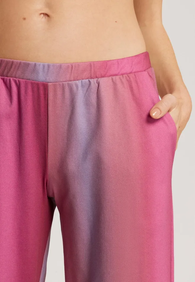 Ombre Cotton Pants Berry Ombre Women HANRO Pajama Bottoms