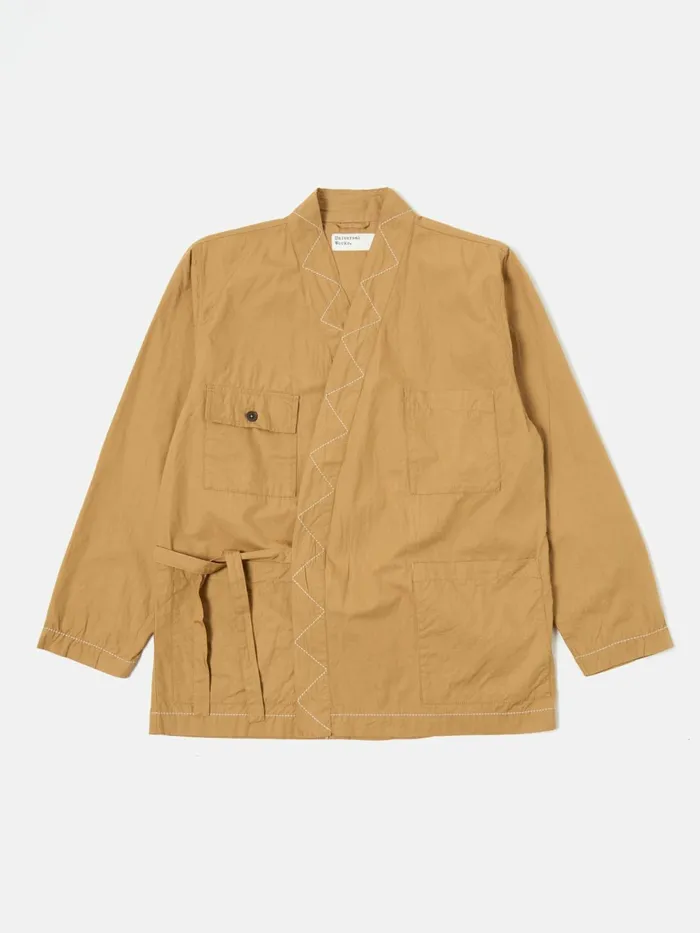 Osaka Work Jacket In Sand Broad Cloth Men Universal Works Jackets