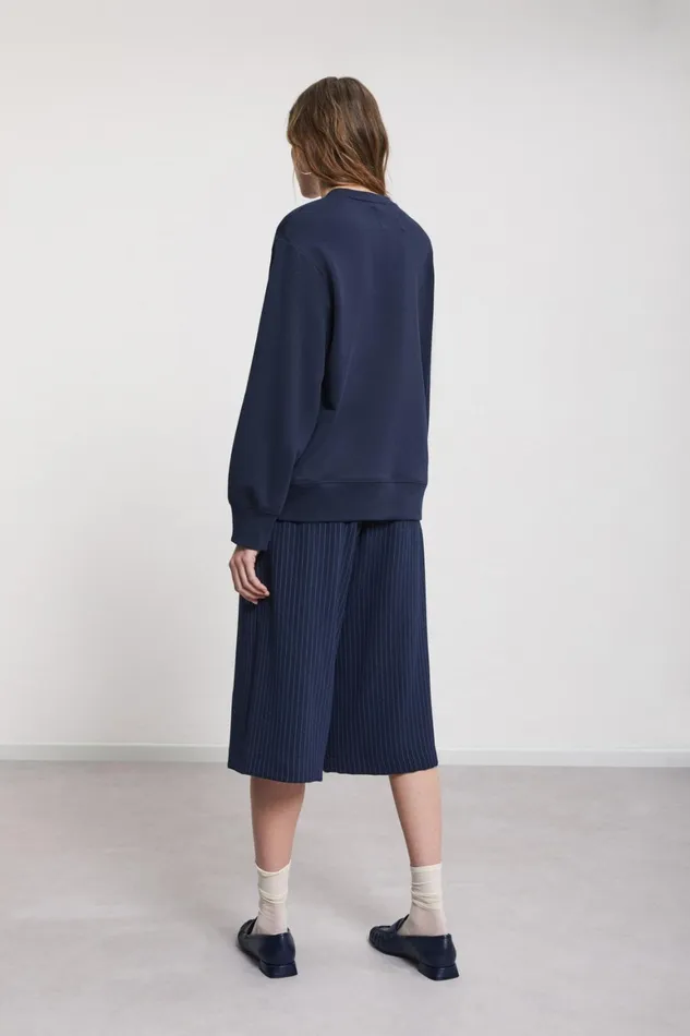 Ottod039Ame Capri Trousers Made With A Twofabric Women Suits