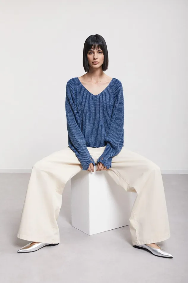 Ottod039Ame Cotton Palazzo Trousers Women Trousers
