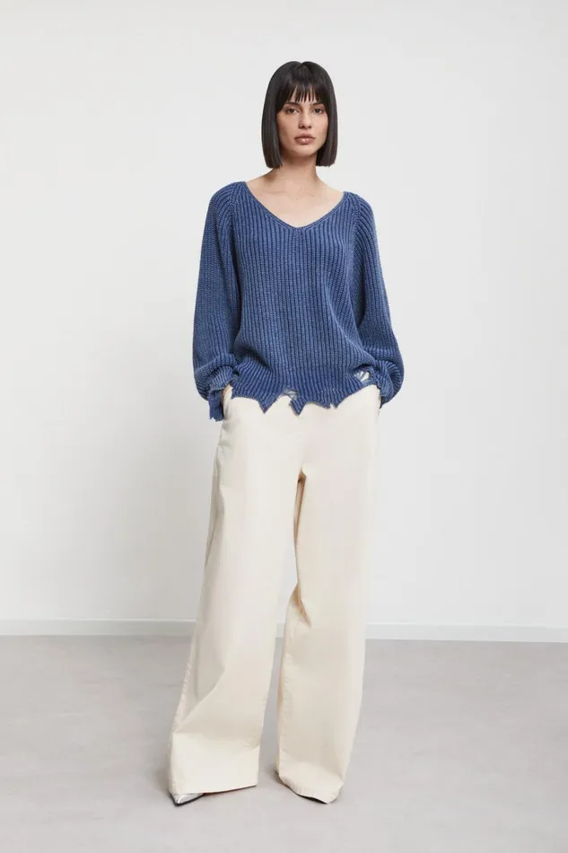 Ottod039Ame Cotton Palazzo Trousers Women Trousers
