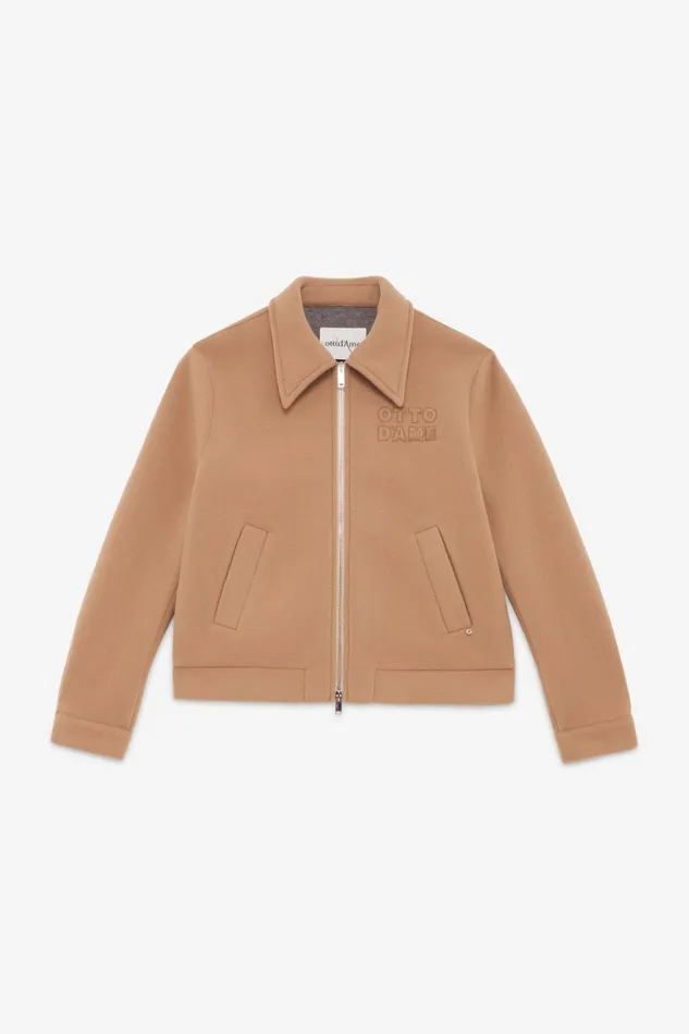 Ottod039Ame Cropped Jacket With Embroidery Women Blazers and Jackets
