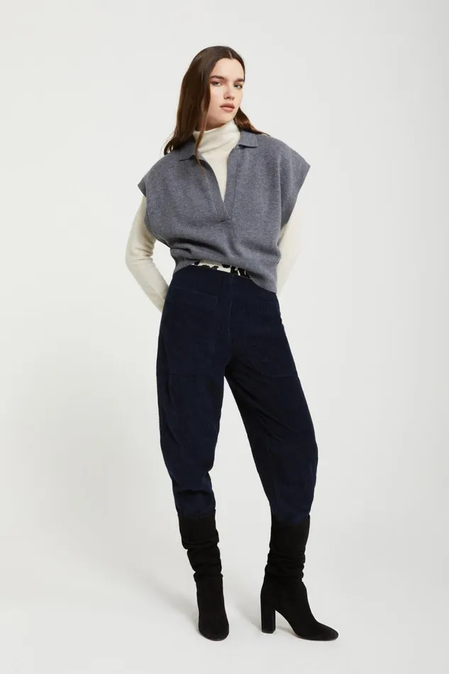 Ottod039Ame Cropped Vest Women Knitwear and TShirts