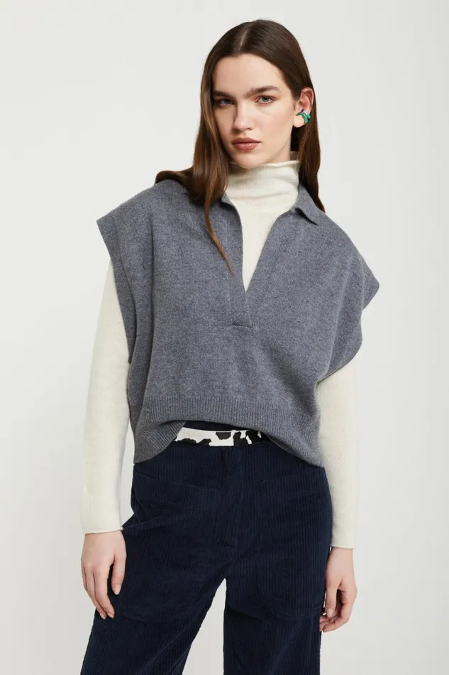 Ottod039Ame Cropped Vest Women Knitwear and TShirts