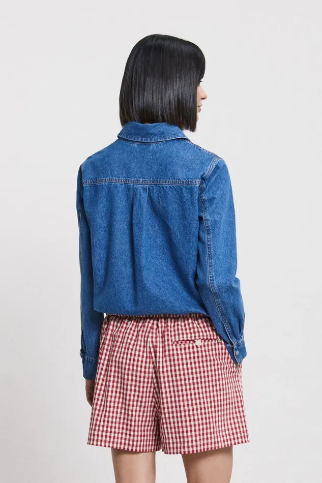Ottod039Ame Denim Shirt Women Denim