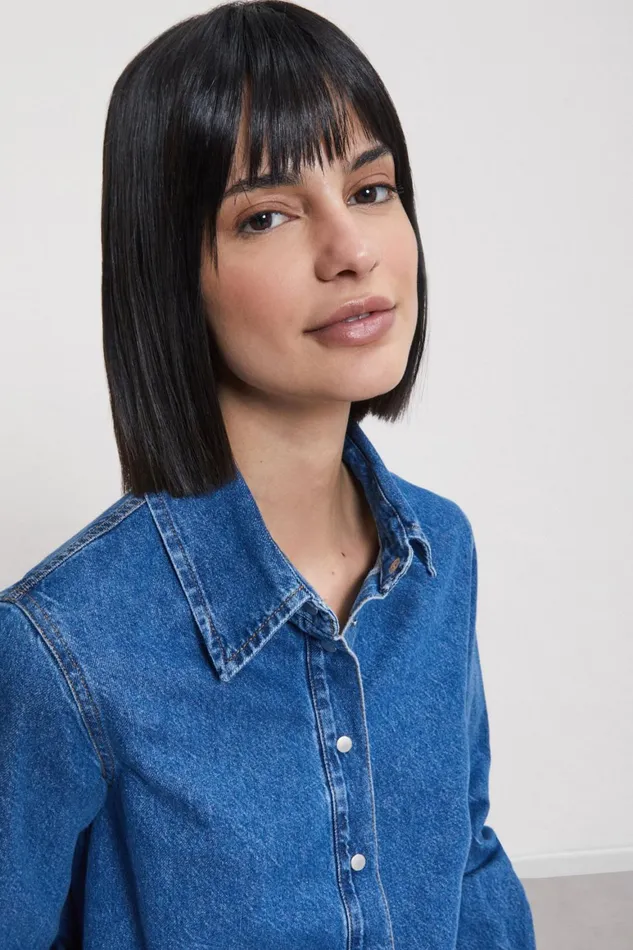 Ottod039Ame Denim Shirt Women Denim