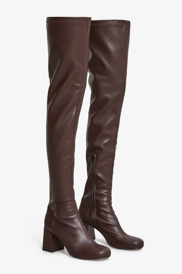 Ottod039Ame Leather Overtheknee Boots Women Shoes