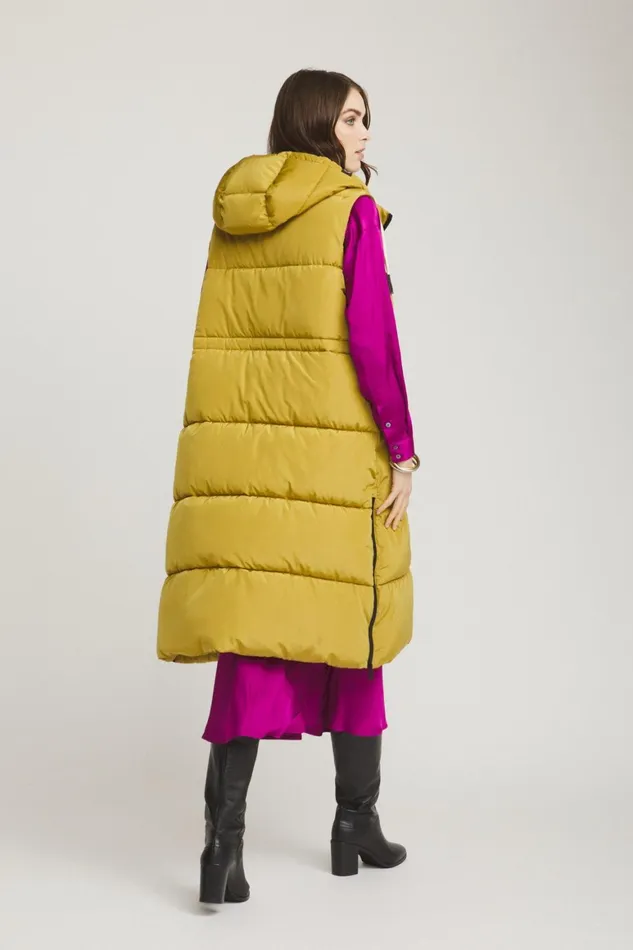 Ottod039Ame Long Sleeveless Puffer Jacket With Hood Women Down Jackets Ottod039Ame Long Sleeveless Puffer Jacket With Hood Women Down Jackets