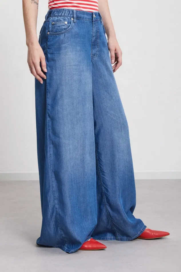 Ottod039Ame Wide Leg Jeans Women Denim