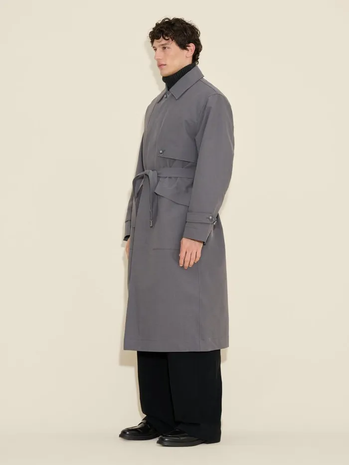 Outerwear Men Holzweiler Crowley Coat Dk Grey