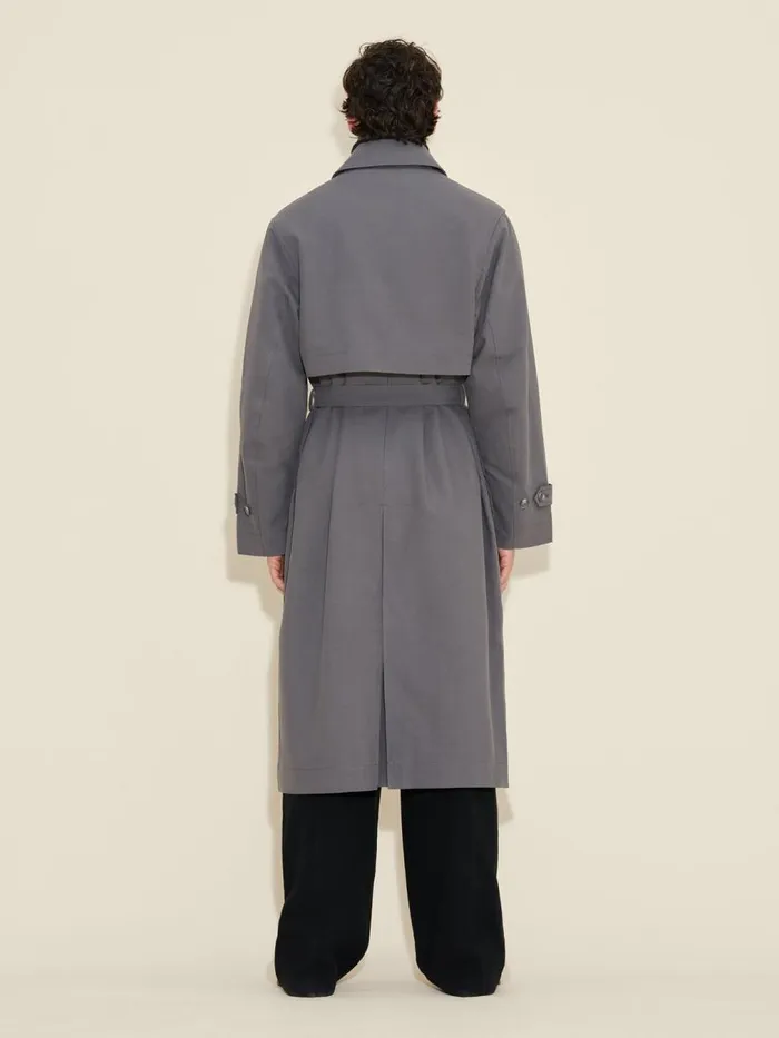 Outerwear Men Holzweiler Crowley Coat Dk Grey