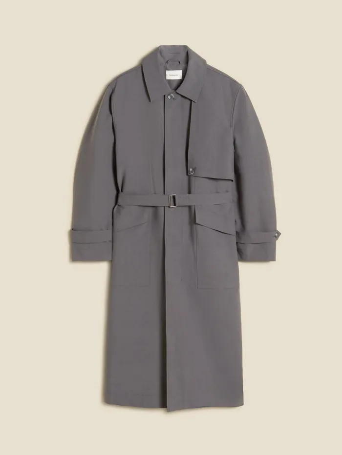 Outerwear Men Holzweiler Crowley Coat Dk Grey