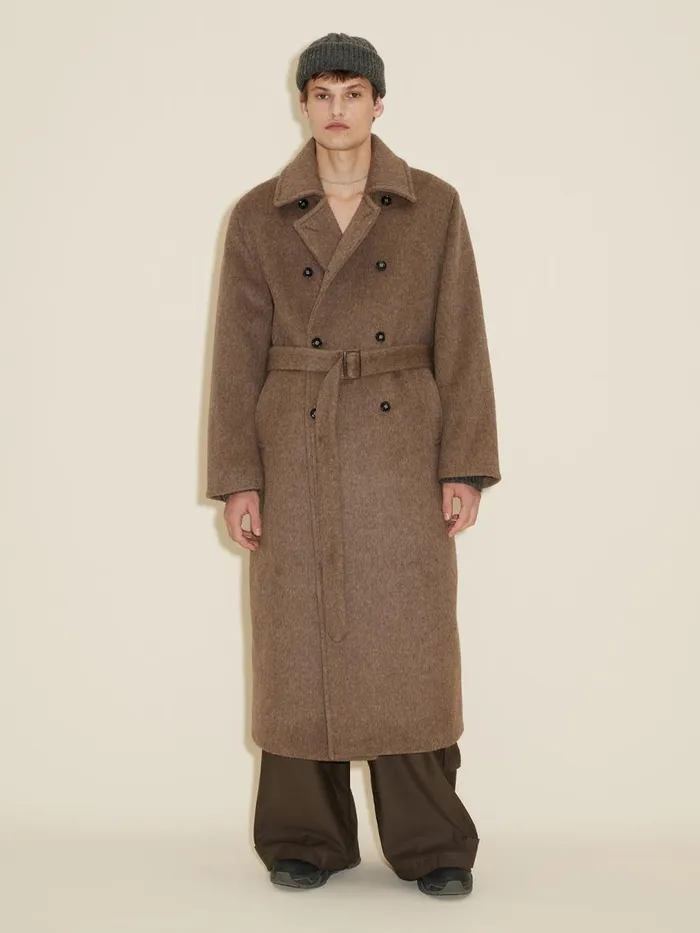 Outerwear Men Holzweiler Mata Coat Taupe