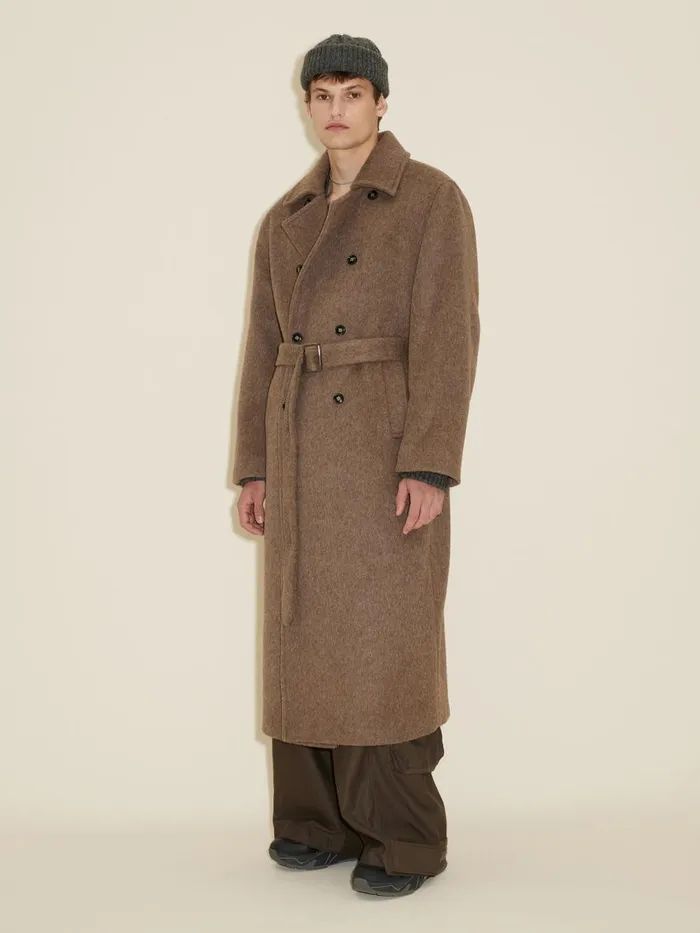 Outerwear Men Holzweiler Mata Coat Taupe