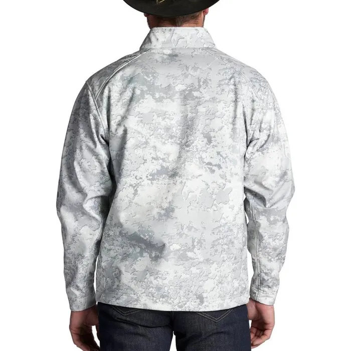 Outerwear Men Justin Boots Weather Resisting Jacket Snow Camo 040camo041