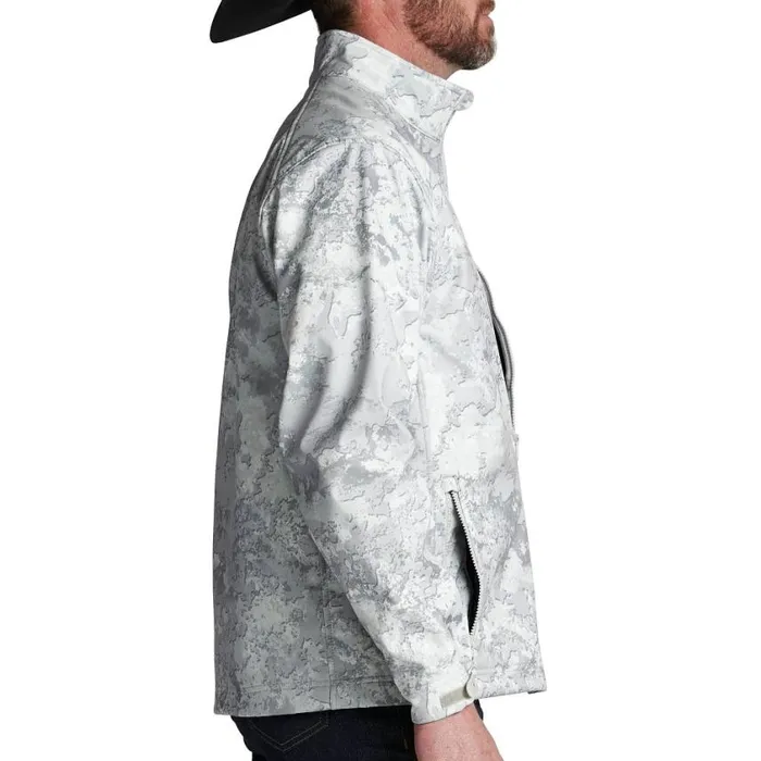 Outerwear Men Justin Boots Weather Resisting Jacket Snow Camo 040camo041