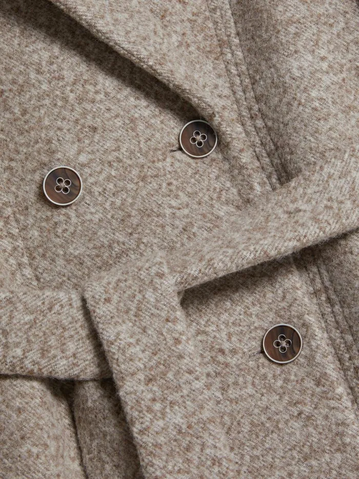 Outerwear Women Holzweiler Devotion Coat Lt Brown Mix
